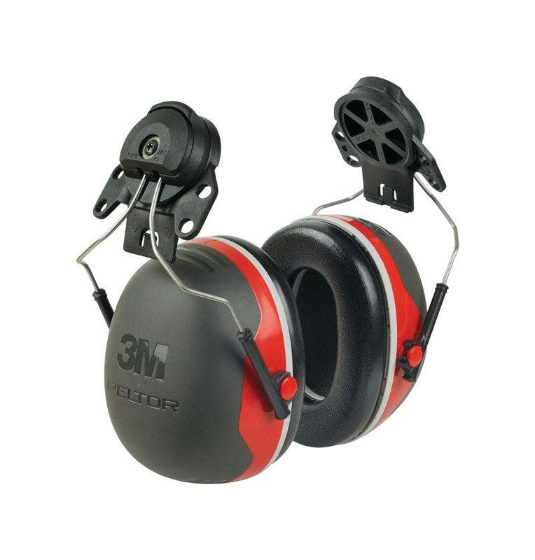 3M COMPANY, 3M 25 dB Soft Foam Ear Muffs Black/Red 1 paire