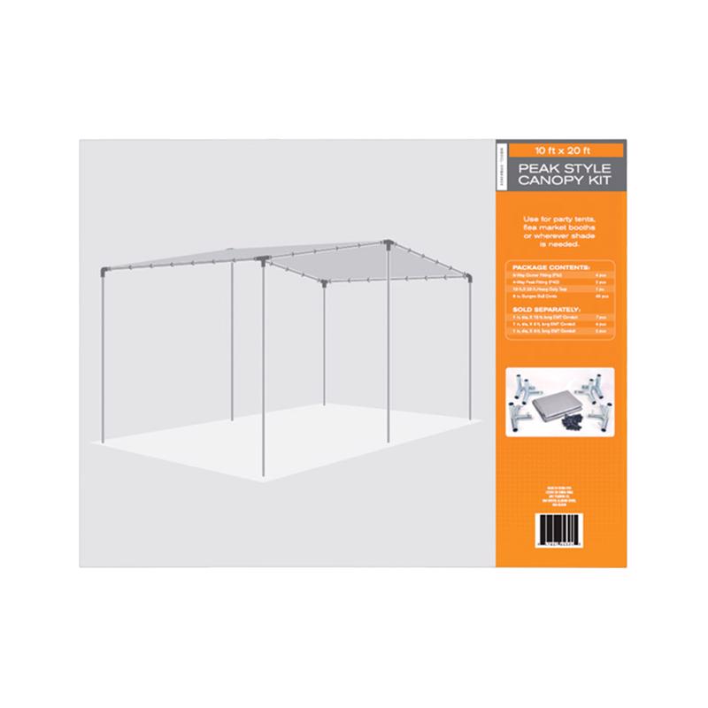 ACE TRADING - OUTILS À MAIN TR, AHC 10 ft. W X 20 ft. L, Polyethylene Heavy Duty Canopy Tarp Silver