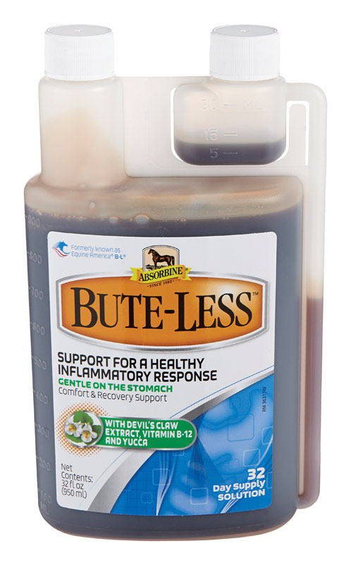 MWI VETERINARY SUPPLY, Absorbine Bute-Less Liquid Inflammatory Support For Horse 1 qt.