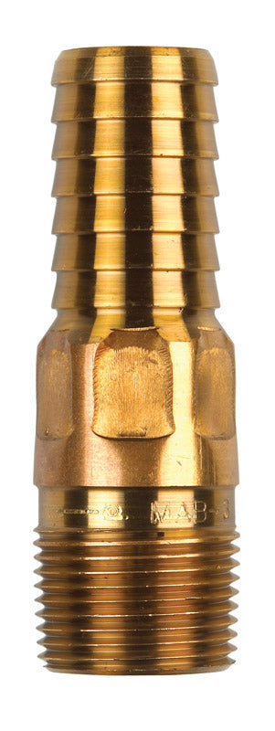 CAMPBELL MANUFACTURING LLC, Adaptateur mâle 3/4 po Campbell Red Brass Brown Adaptateur mâle