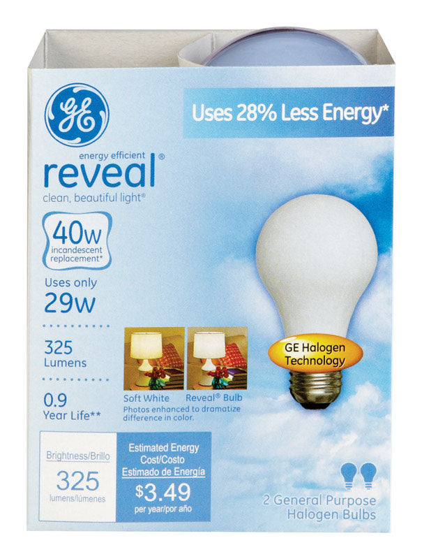 GE, Ampoule Hal Rev 29W Sw 2Pk (Case Of 6)