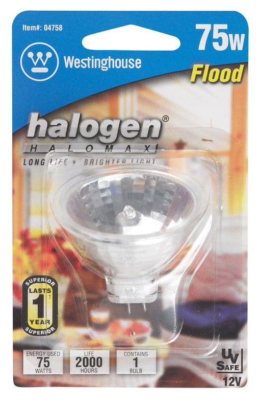 WESTINGHOUSE LIGHTING CO, Ampoule-Halgn Fld 75W Mr16