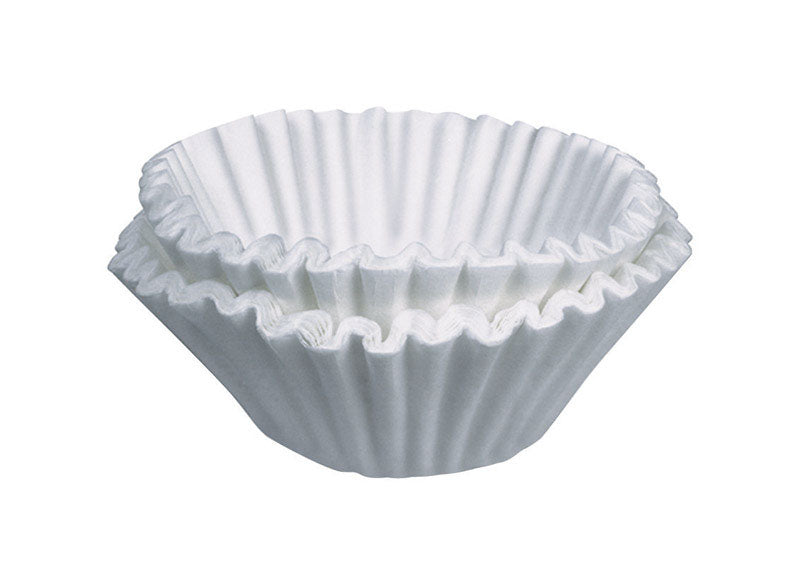 BUNN-O-MATIC CORPORATION, BUNN Filtre à café en panier blanc 12 tasses 250 pk