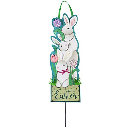 Evergreen, BUNNY TRIO 36" STATEMENT FLAG