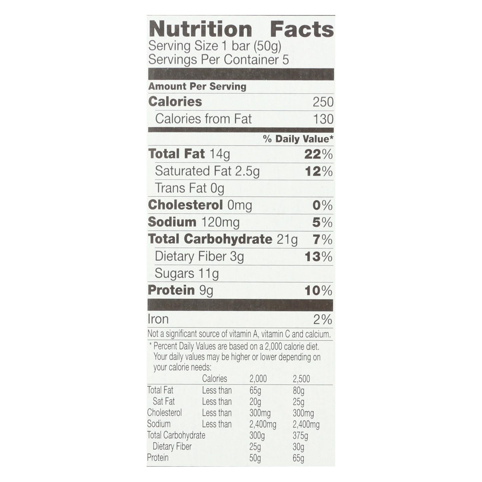 Ferme Cascadienne, Barres à mâcher biologiques de Cascadian Farm - Noix grillées au miel - Caisse de 12 - 8.85 oz (Paquet de 12)