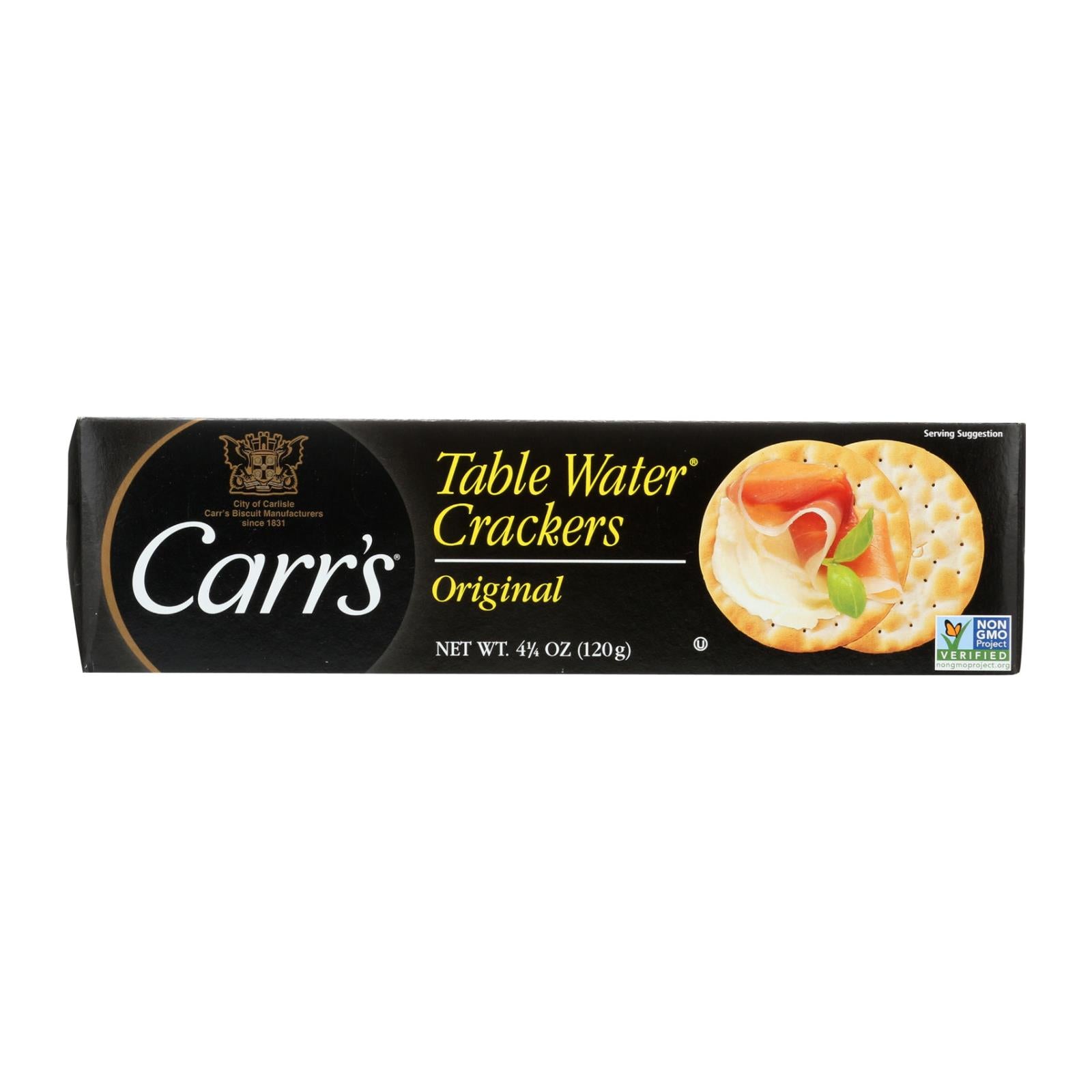 Carr'S, Bite Size Table Water Cracker de Carr's - Caisse de 12 - 4.25 oz (paquet de 12)