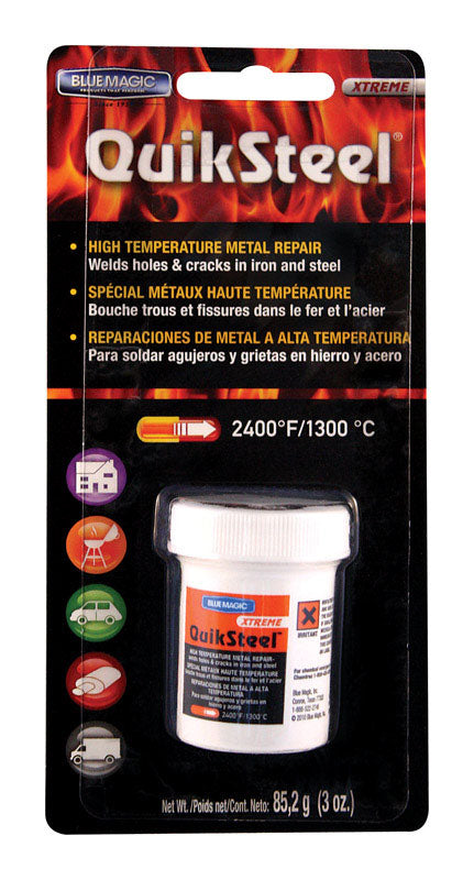 Magie Bleue Inc, Blue Magic Automotive Thermosteel High-Temp Metal Repair Paste 2 oz.