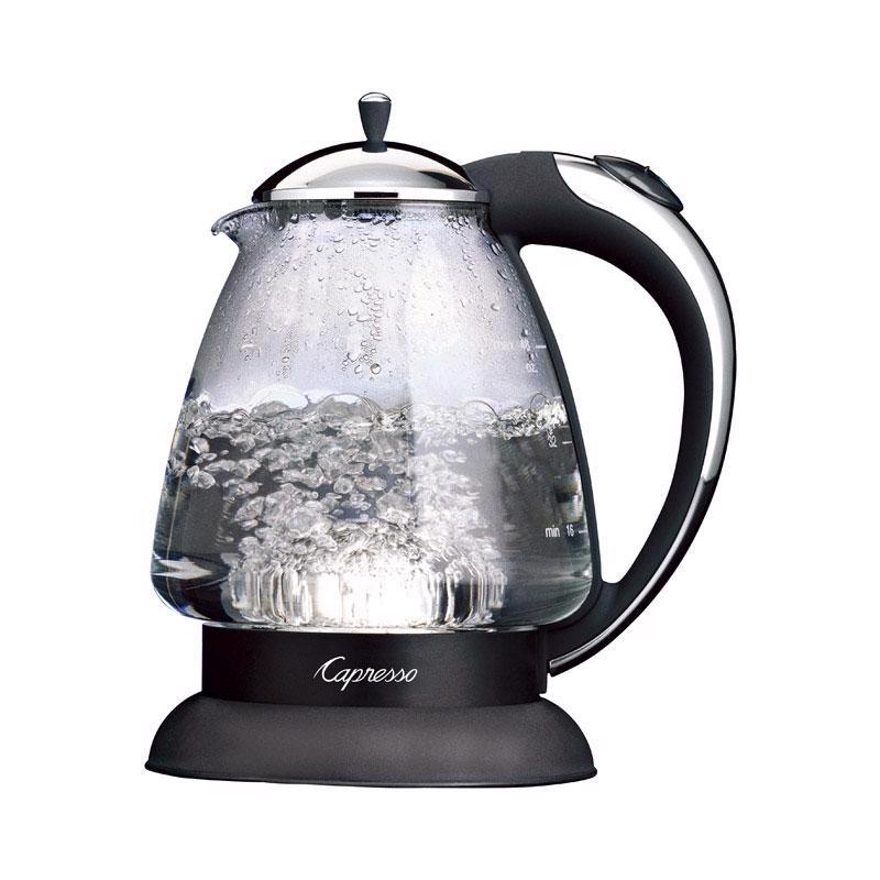 JURA CAPRESSO INC, Bouilloire électrique Capresso 48 oz en verre/plastique transparent