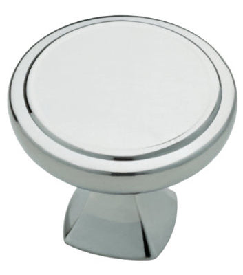 Liberty Hardware, Bouton d'armoire, Ashtyn Rond, Chrome poli, 1.25-In.