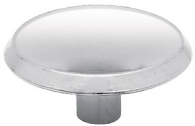 Liberty Hardware, Bouton d'armoire, chromé, 1.5-In. rond (paquet de 12)