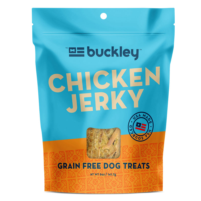 JENSEN DISTRIBUTIONS SERVICES, Buckley Chicken Grain Free Jerky Tenders For Dogs 5 oz 1 pk