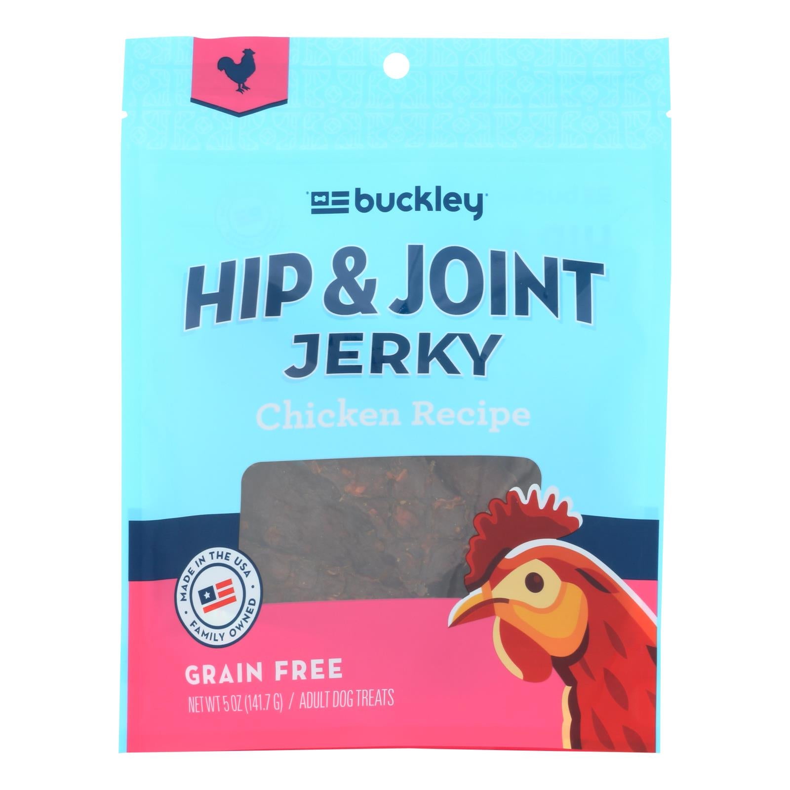 Animaux de compagnie Buckley, Buckley Pet BUCK.JERHJCX5OZ 5 Oz Hip & Joint Chicken Jerky