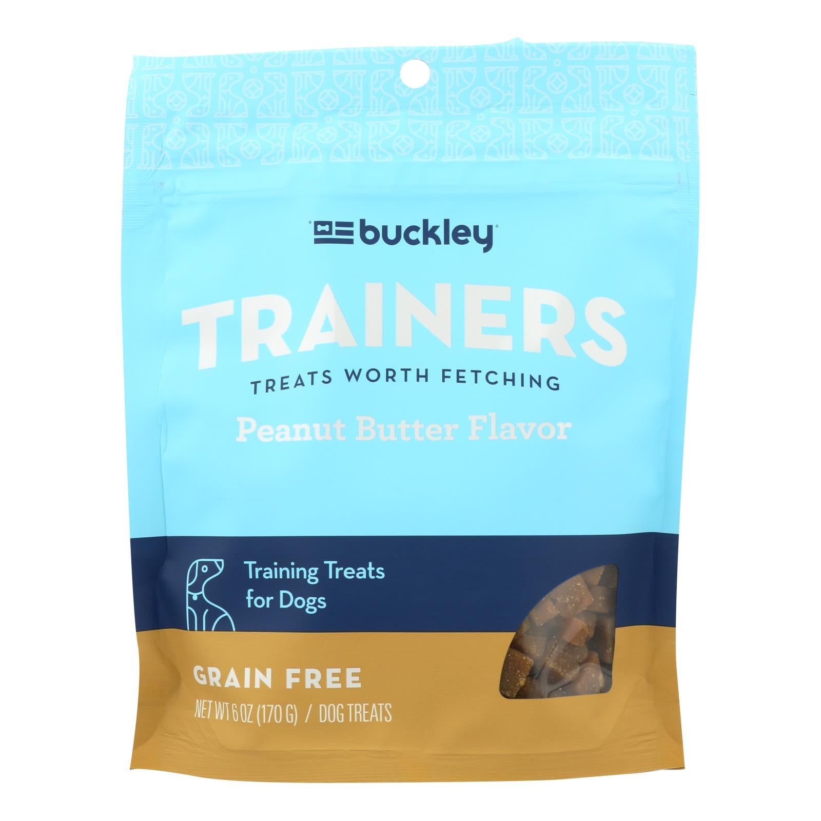 Animaux de compagnie Buckley, Buckley Pet BUCKTRAINERPB6O 6 Oz Peanut Butter Trainers Dog Treats