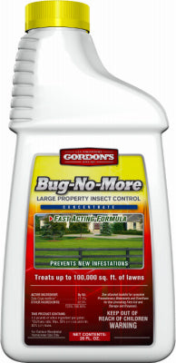 Gordons, Bug-No-More Insect Control, concentré de 20 onces