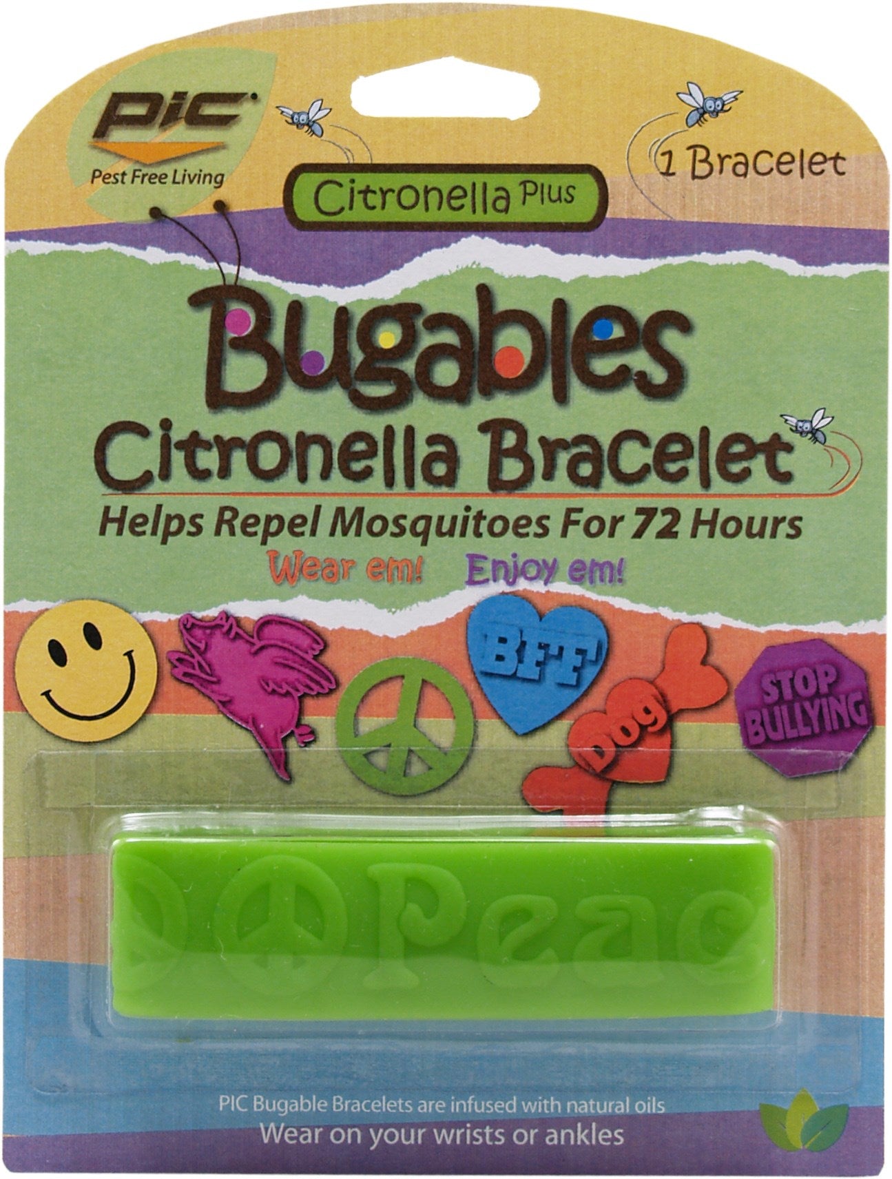 Bugables, Bugables WB Bracelet anti-moustiques à la citronnelle