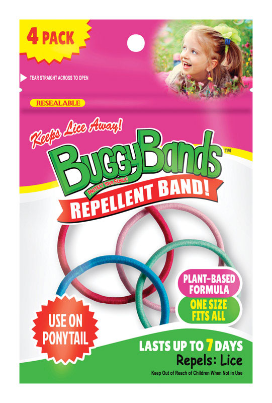 VCM PRODUCTS LLC, BuggyBands Insect Repellent For Lice (Pack de 24)