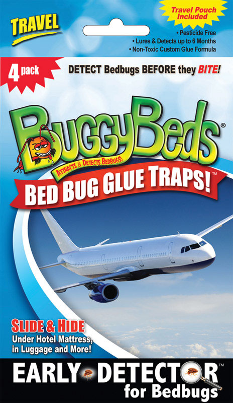 VCM PRODUCTS LLC, BuggyBeds Travel Glue Trap 4 pk