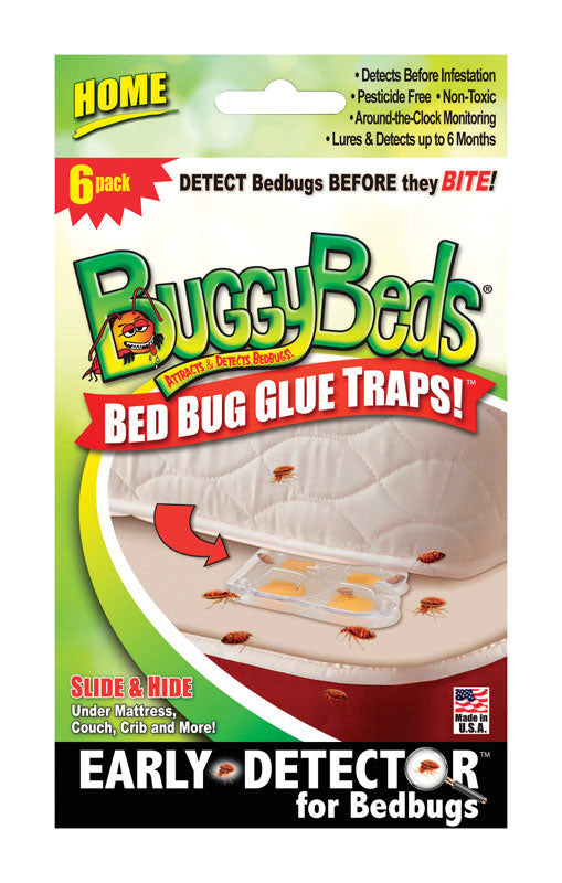 VCM PRODUCTS LLC, Buggybeds Glue Trap Jusqu'à 6 mois 6 / Pack