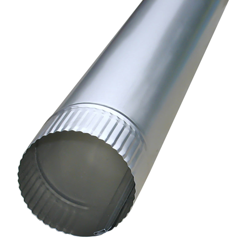 BUILDERS BEST INC, Builder's Best 2 ft. L X 4 in. D Aluminium Argent Conduit Rigide