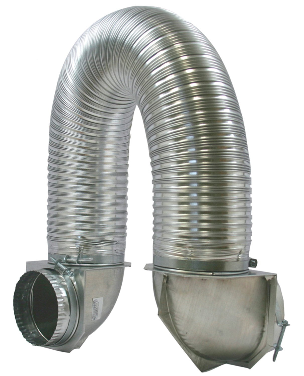 BUILDERS BEST INC, Builder's Best Close Loop 6 ft. L X 4 in. D Silver Aluminum Dryer Vent Kit