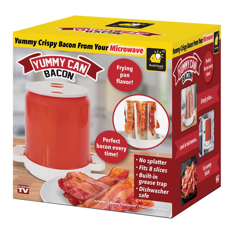 TELEBRANDS CORPORATION, BulbHead Yummy Can Bacon Plastic 1 pk