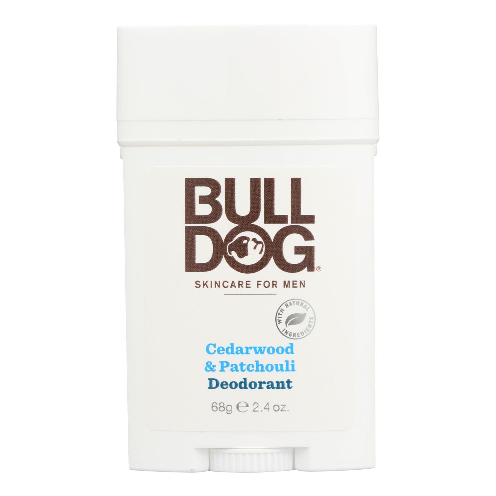 Bulldog Natural Skincare, Bulldog Natural Skincare - Déodorant - Cedrwood - Patchouli - 2.4 oz