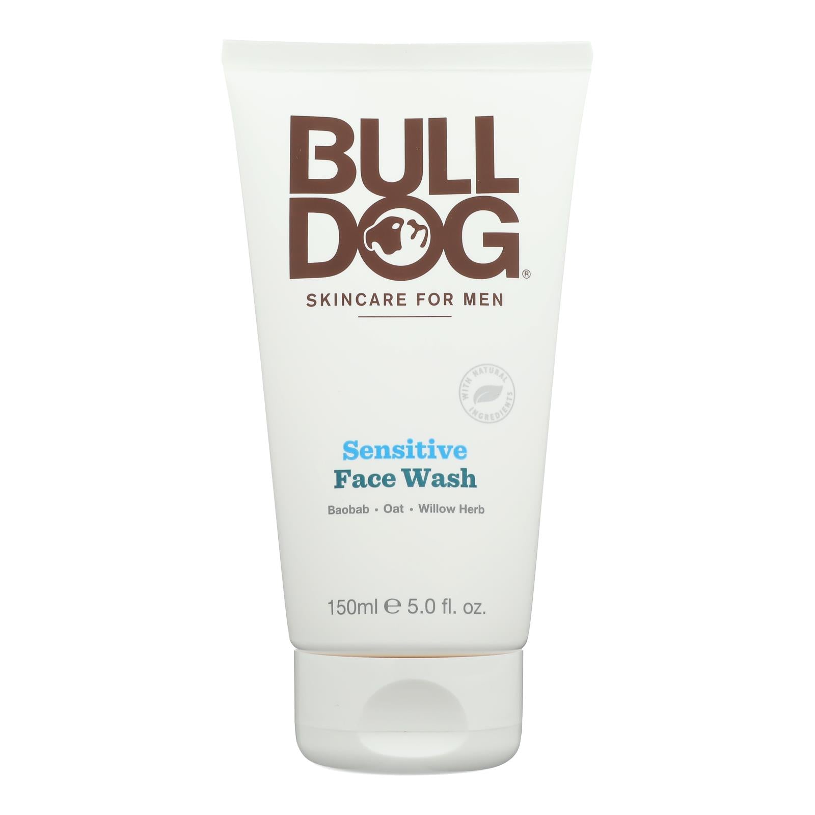 Bulldog Natural Skincare, Bulldog Natural Skincare - Gel nettoyant pour le visage - Sensitive - 5 fl oz