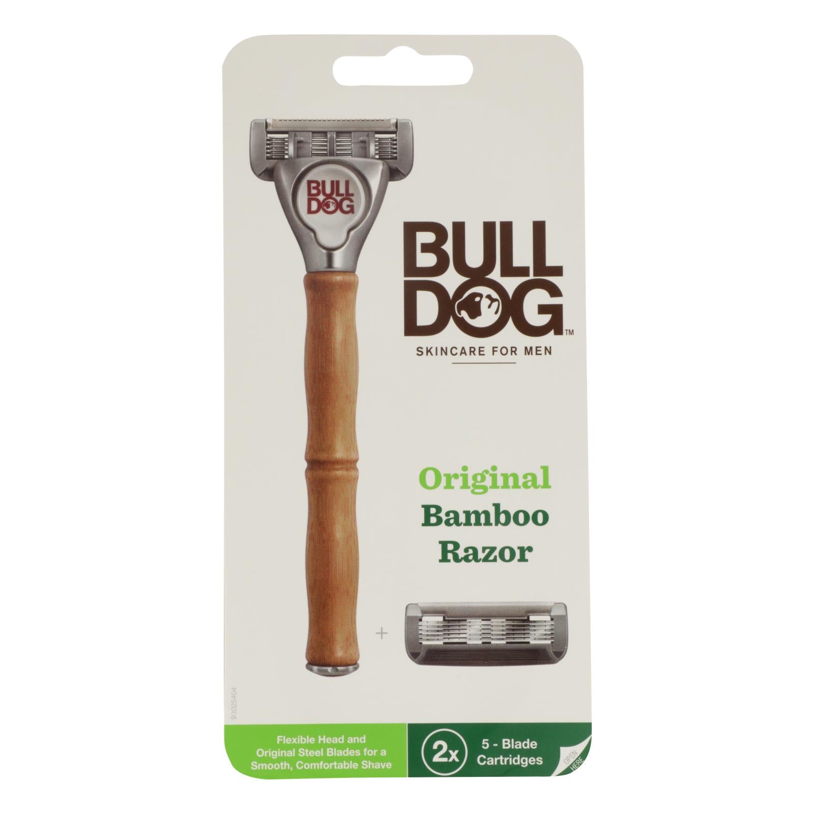 Bulldog Natural Skincare, Bulldog Natural Skincare - Rasoir Bamboo Org - 1 pièce - 1 EA