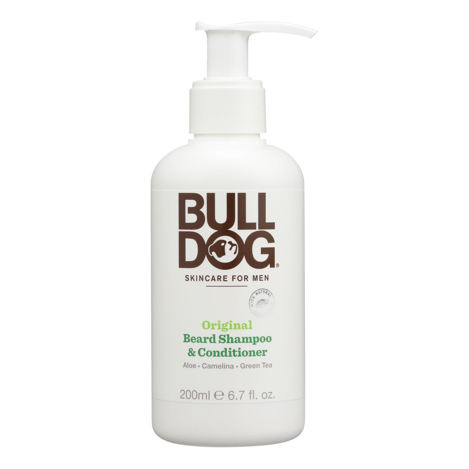 Bulldog Natural Skincare, Bulldog Natural Skincare - Shampooing pour barbe - Conditionneur - Original - 6.7 fl oz