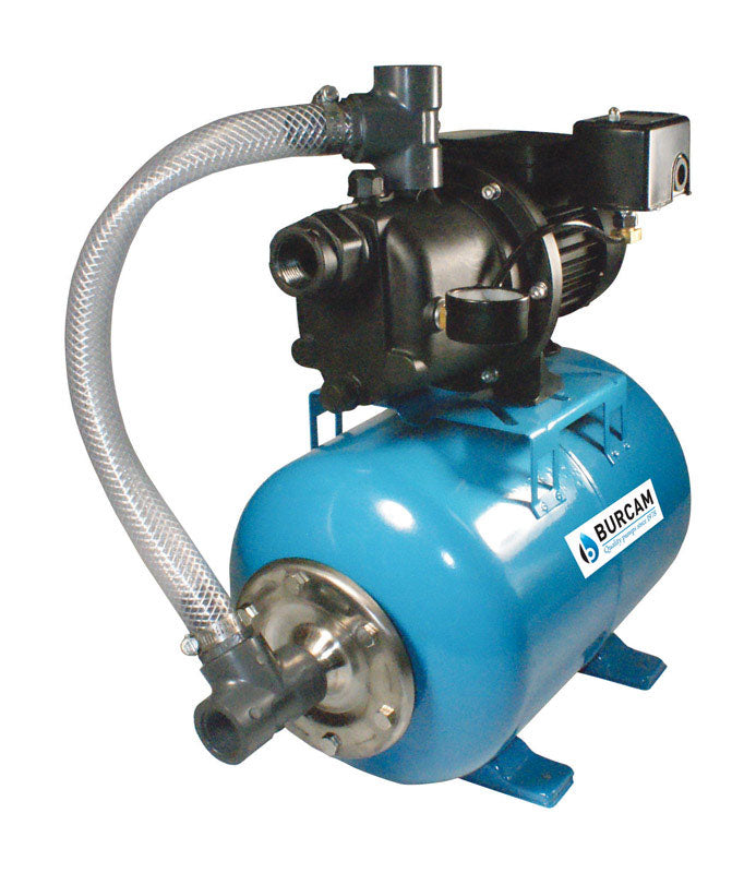 BUR-CAM PUMPS INC, Burcam 3/4 HP 850 gph Thermoplastic Shallow Well Pump