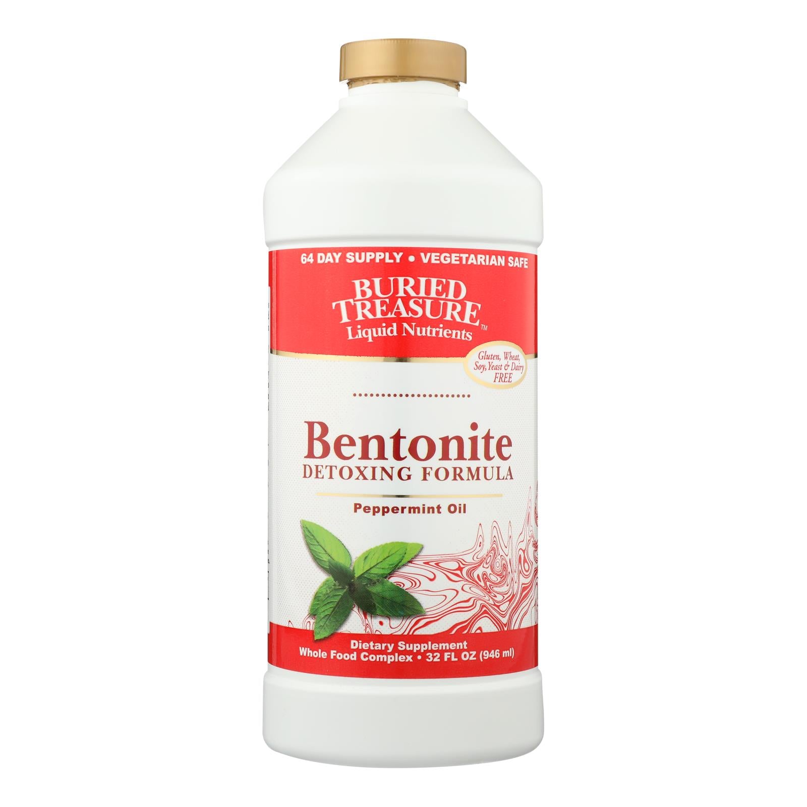 Trésor enfoui, Buried Treasure - Bentonite Detox Formula - 32 fl oz