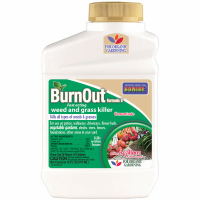 Bonide Products Inc, BurnOut II Weed & Grass Killer, Concentré, 16-oz.