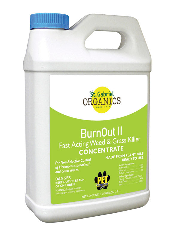 Gabriel Labs, Burnout Ii Weed & Grass Killer Concentrate 1 Gal