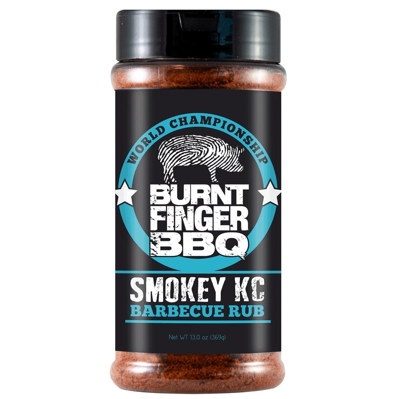 OLD WORLD SPICES & SEASONINGS INC, Burnt Finger BBQ Smokey KC BBQ Rub 13 oz