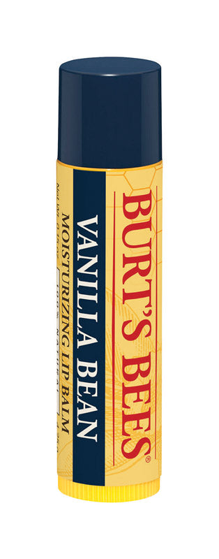 BURTS BEES INC, Burt's Bees Baume à lèvres parfum gousse de vanille 0,15 oz (paquet de 12)