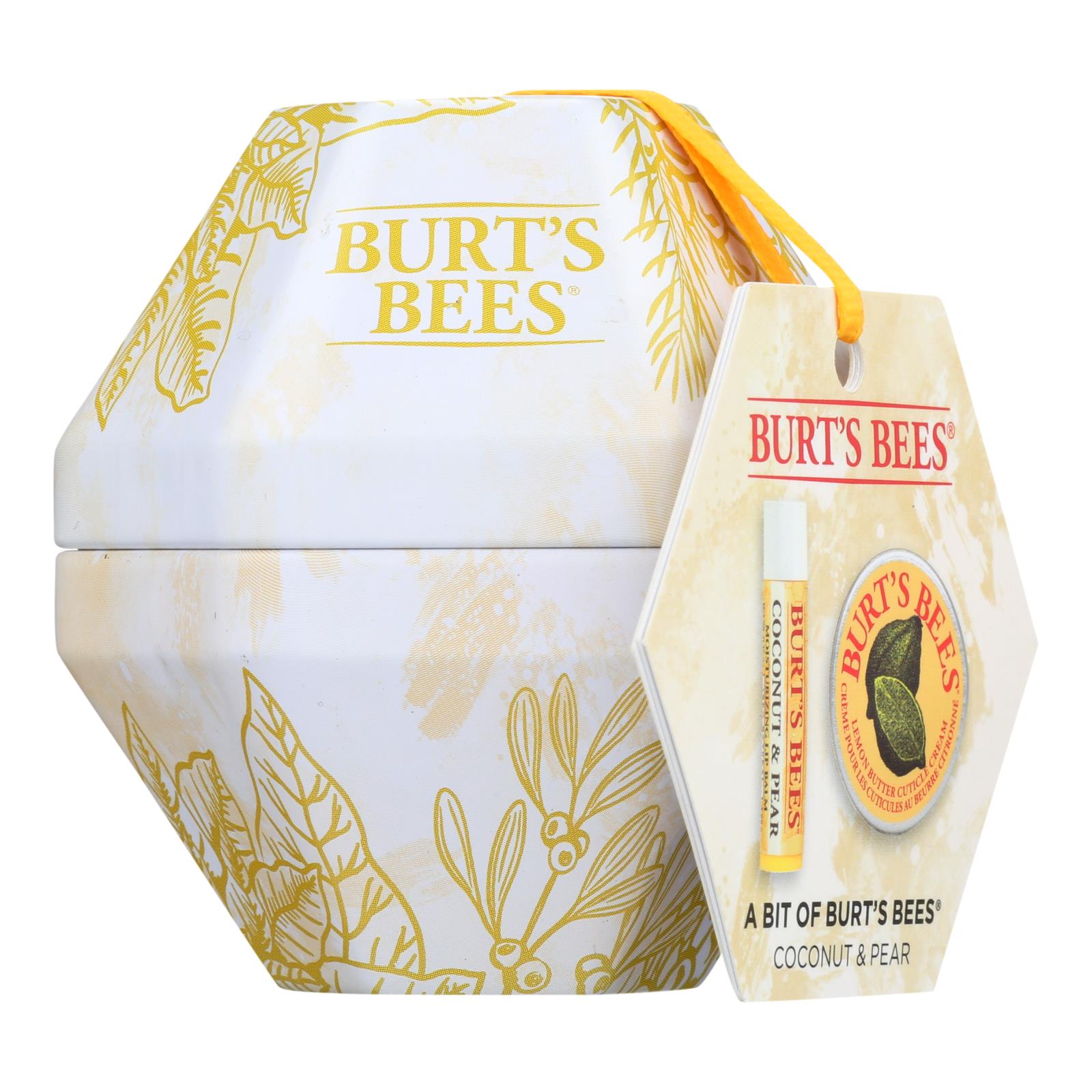 Abeilles de Burts, Burts Bees - Gift Pack Coconut&pear - Etui de 5 - 1 CT (Pack de 5)