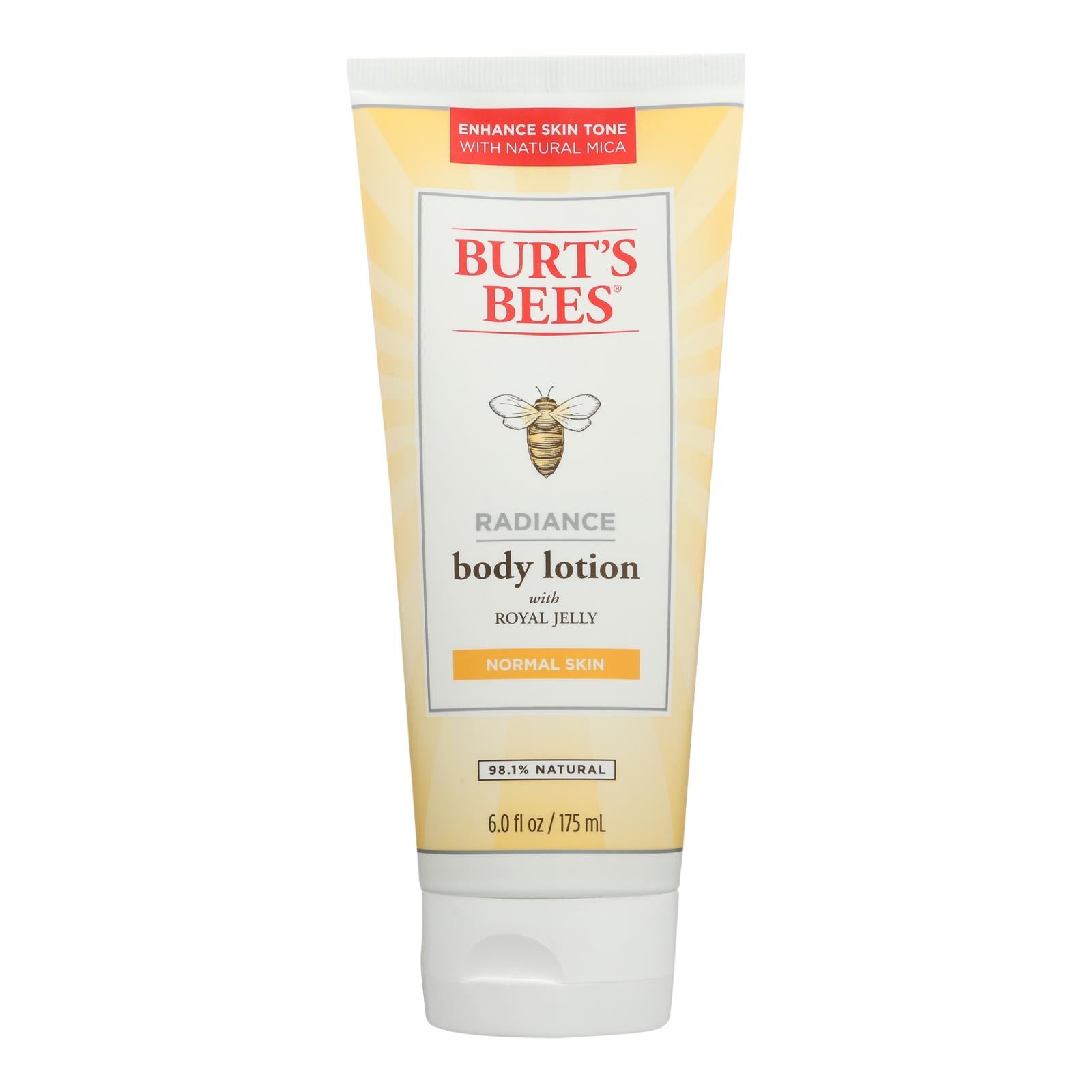 Abeilles Burts, Burts Bees - Lotion Corps Eclat - EA de 1-6 FZ