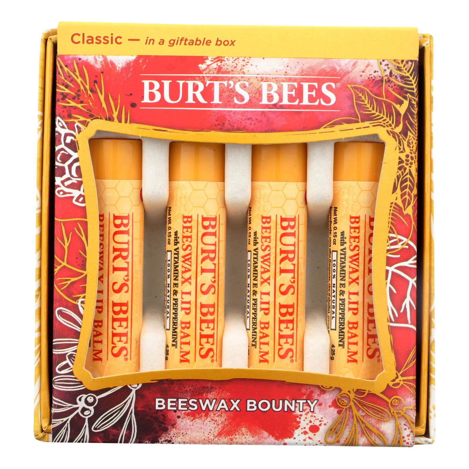 Burts Bees, Burts Bees - Paquet Cadeau Bounty Classic - Etui de 6 - 1 CT (Paquet de 6)