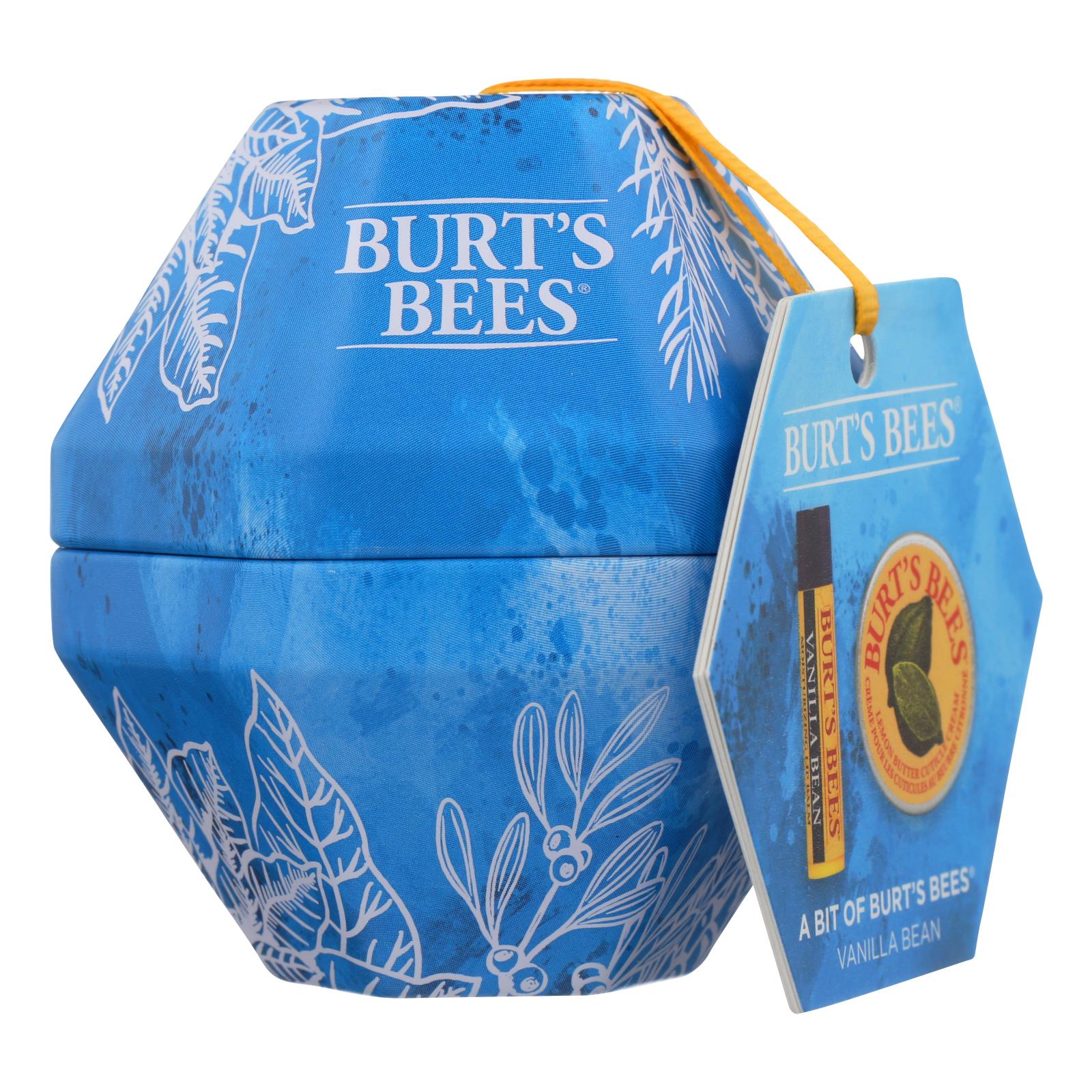 Abeilles de Burts, Burts Bees - Paquet Cadeau Gousse de Vanille - Caisse de 5 - 1 CT (Paquet de 5)