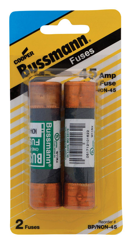 Bussman, Bussman BP/NON-45 Fusible à action rapide de 45 ampères sans cartouche, 2 pièces