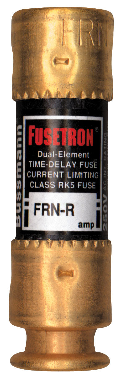 Cooper Bussmann, Bussman FRN-R-60 60 Amp 250 Volt Fusetron Dual-Element Time-Delay Fuse