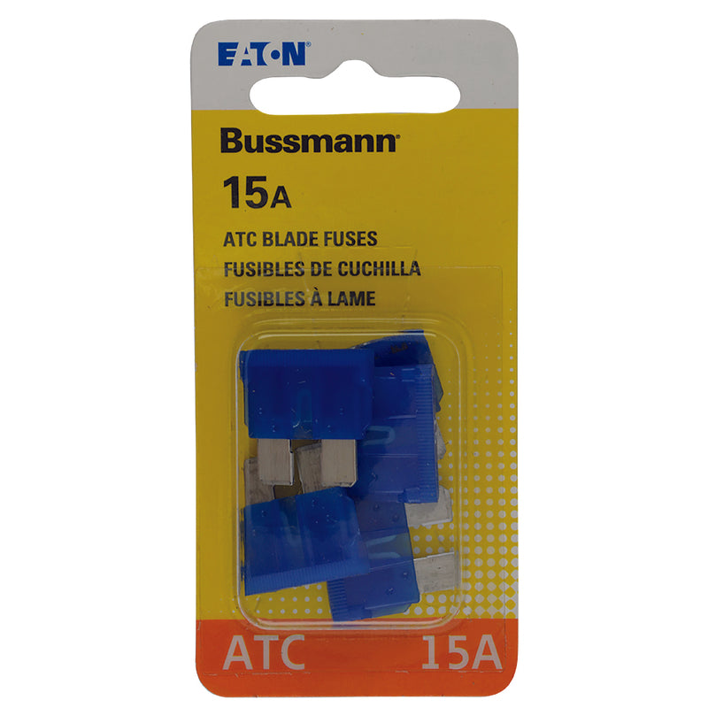 Bussman, Bussmann 15 amps Mini Blade Fuse 5 pk