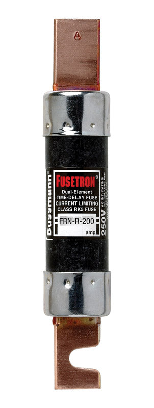 BUSSMANN ELECTRICAL, Bussmann 200 amps Dual Element Time Delay Fuse 1 pk