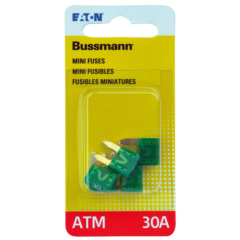 Bussmann, Bussmann 30 amps ATM Green Blade Fuse 5 pk