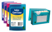 C Line Products Inc, C Line Products Inc 58335 3 X 5 Index Card Case Assorted Colors