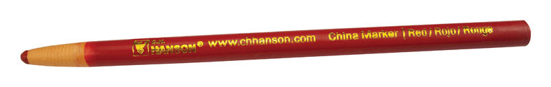 HANSON C H COMPANY, C.H. Hanson 6.8 in. L China Marker Red 1 pc (Pack de 12)