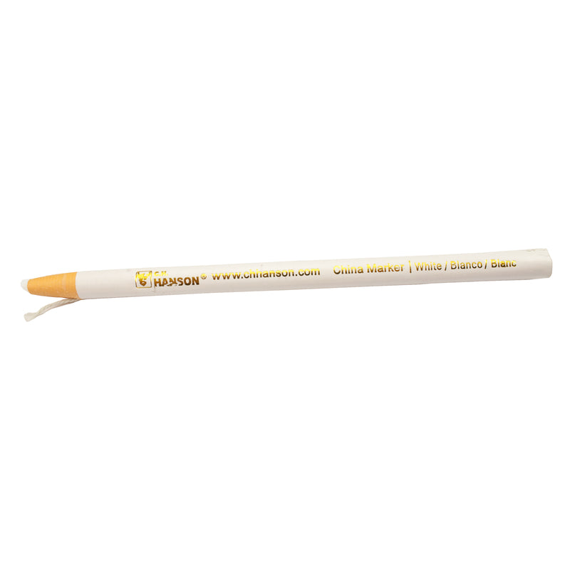 HANSON C H COMPANY, C.H. Hanson 6.8 in. L China Marker White 1 pc (Pack de 12)