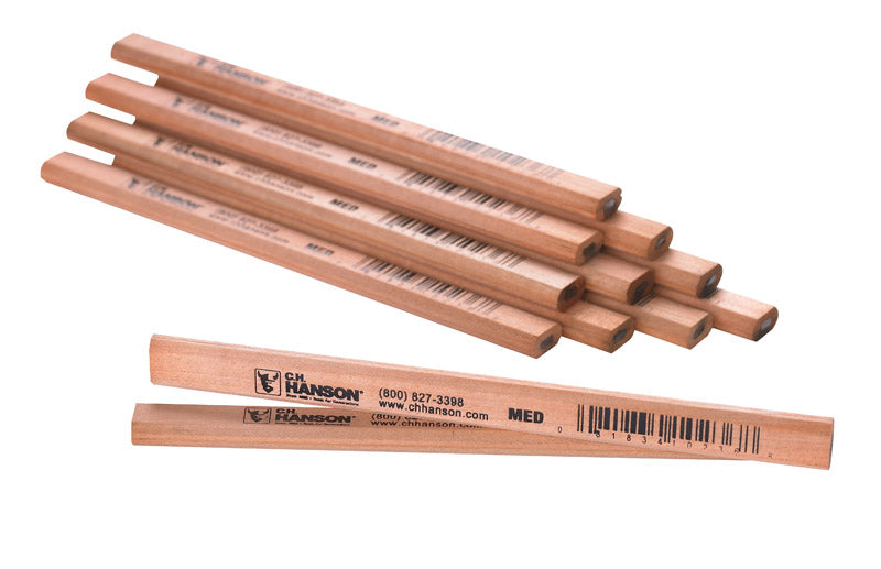 HANSON C H COMPANY, C.H. Hanson 7 in. L Carpenter Pencil Beige 1 pc (Pack of 72)