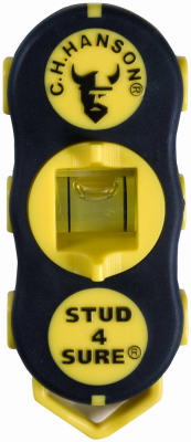 HANSON C H COMPANY, C.H. Hanson CH Hanson 03040 4.625 in. L X 1.5 in. W Magnetic Stud Finder 2 in. 1 pc