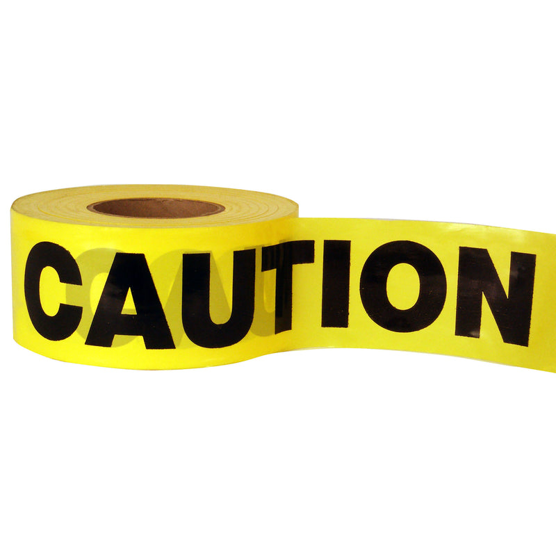 HANSON C H COMPANY, C.H. Hanson CH Hanson 1000 ft. L X 3 po. W Plastic Caution Barricade Tape Yellow